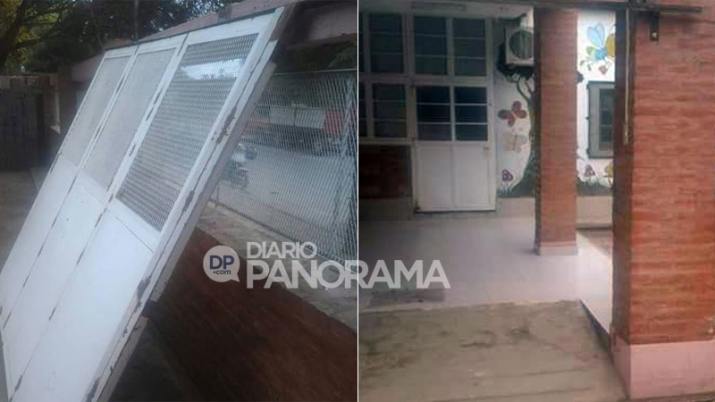 Se desprendió el portón de un jardín y aplastó a un niño de 3 años