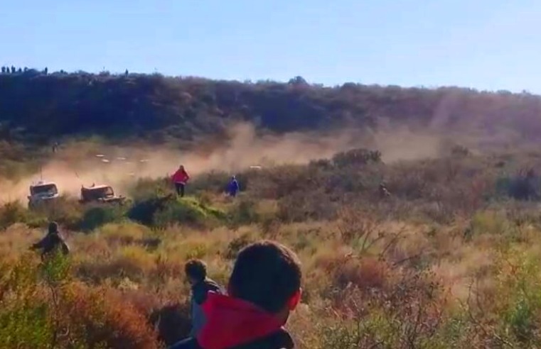 Una fotógrafa fue atropellada en una carrera en La Adela