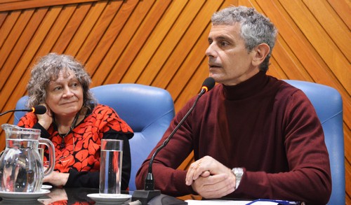 Mariano Fernández le dio la bienvenida a Rita Segato
