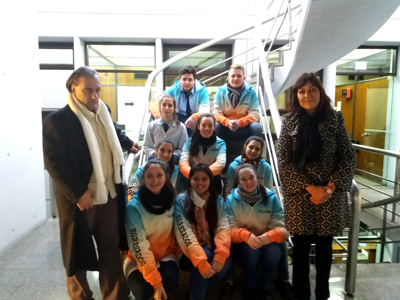 ALUMNOS DE ALTA ITALIA, EN UN JUICIO ORAL