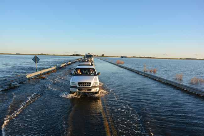 Cortarán la ruta 188 para colocar tubos, a escasos metros del cruce con ruta provincial Nº 1