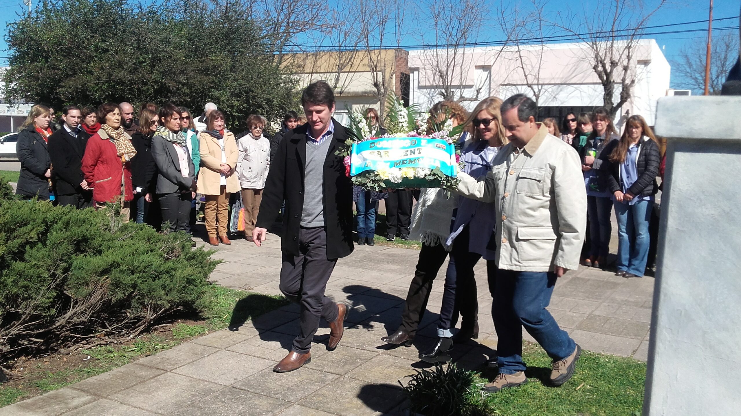 El Intendente Traverso encabezó el acto en homenaje a los maestros