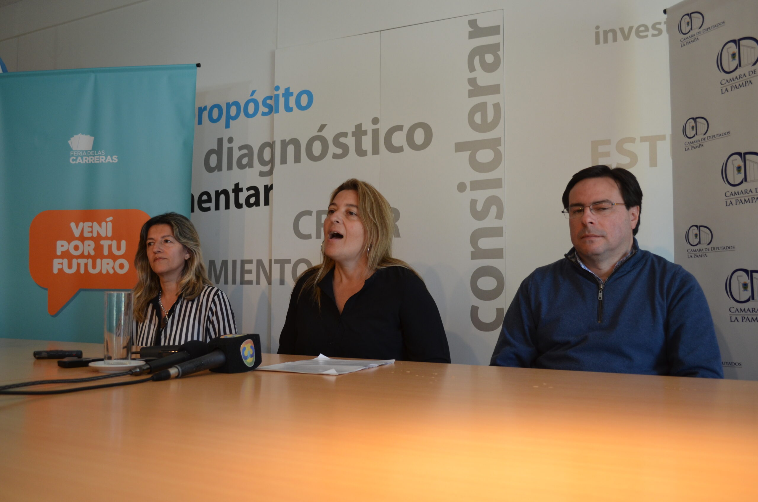 CÁMARA DE DIPUTADOS, PRESENTARON LA FERIA DE LAS CARRERAS EN ACHA