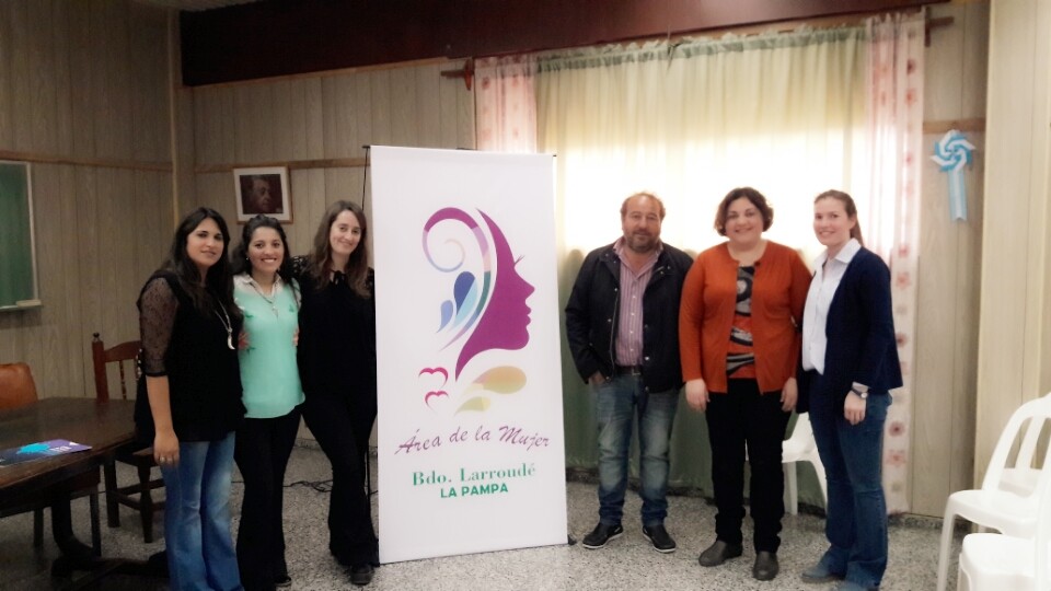 Se inauguró el Área Mujer en Bernardo Larroudé