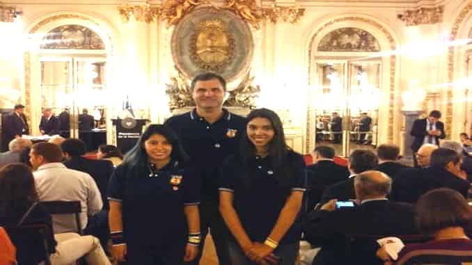 Alumnos pampeanos presentaron el único trabajo argentino en Feria de Ciencias Internacional