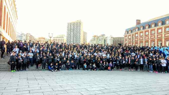 Presentación de La Pampa en los Juegos Evita