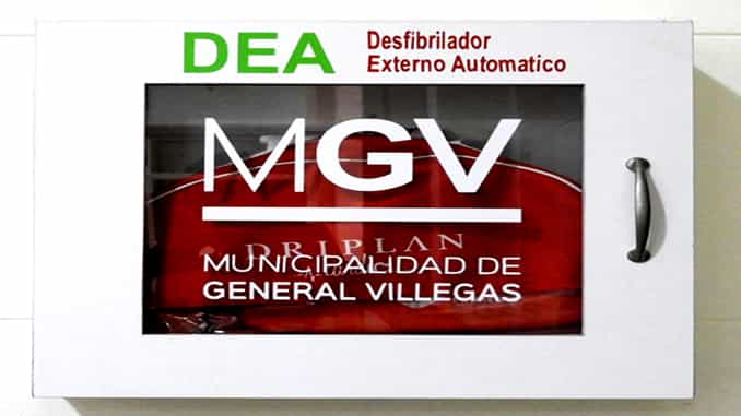 General Villegas: El Palacio Municipal incorporó un Cardiodesfibrilador