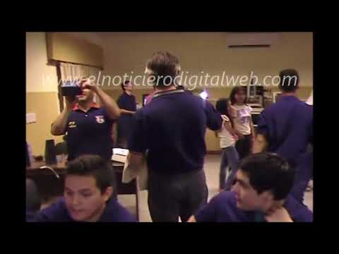 Muestra de alumnos de la EPET Nº 7 Intendente Alvear L.P