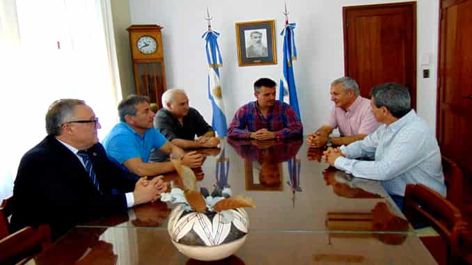 SANTA ROSA: EL INTENDENTE ALTOLAGUIRRE SE REUNIÓ CON REPRESENTANTES DE CAMUZZI GAS PAMPEANA