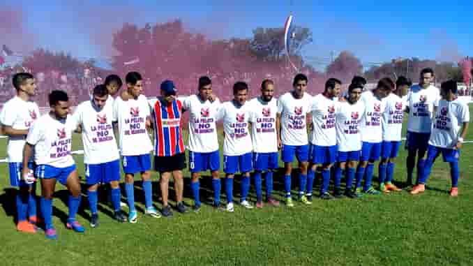 Los festejos de “Estudiantil Campeón 2017” de la Liga Pampeana de Fútbol