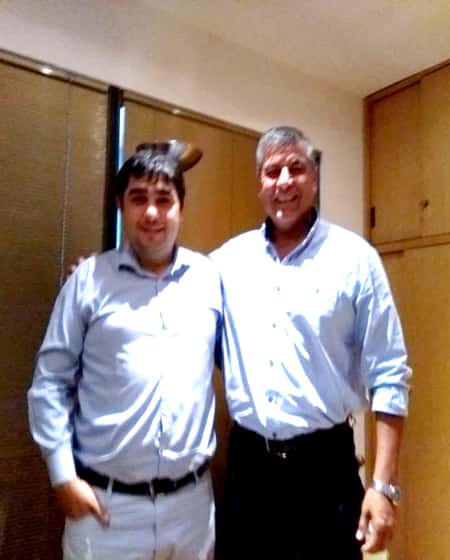 Fernando Sánchez se reunió con el presidente del Consejo Federal de Fútbol