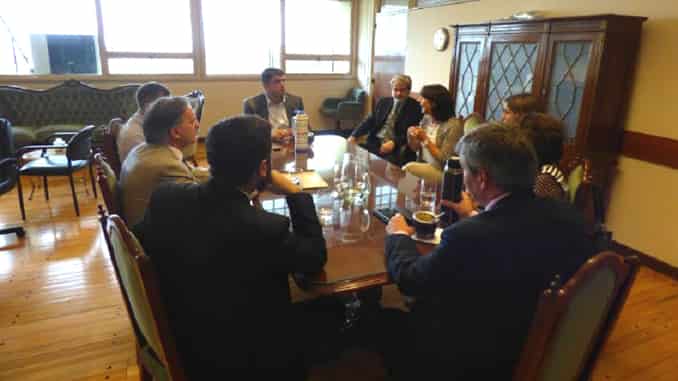 El ministro Bensusán recibió a miembros del Colegio de Magistrados y funcionarios Judiciales