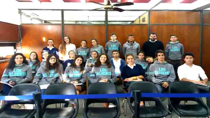 Dos escuelas y los cadetes de policía, en el programa “Educación + Justicia”