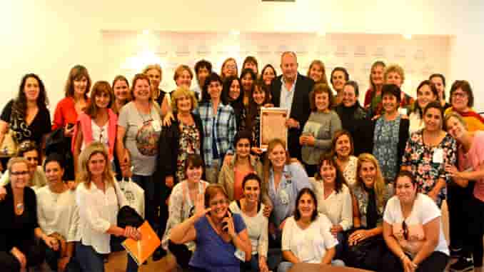 Marino recibió a bibliotecarias pampeanas