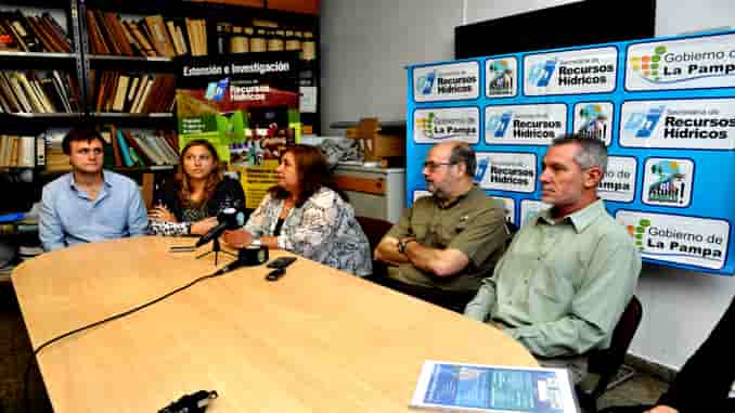 Se anunció el curso “El agua en La Pampa” Una jornada en Intendente Alvear
