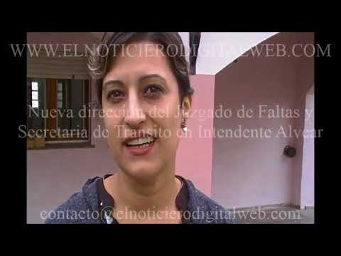 Nueva dirección del Juzgado de Faltas y Secretaria de Transito en Intendente Alvear