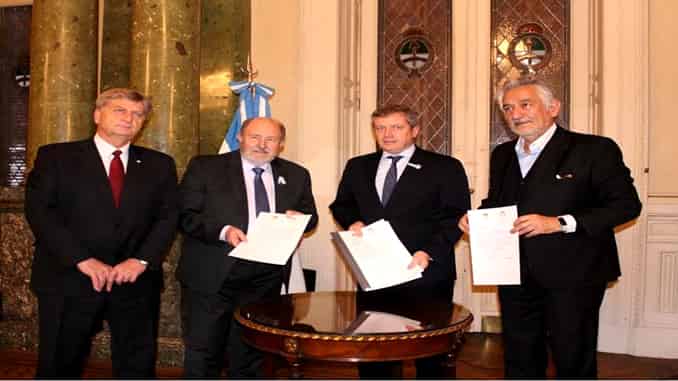 Gobernadores presentaron el Tratado “El Caldén” en el Congreso de la Nación