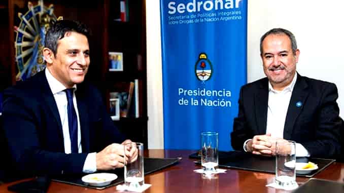 González se reunió con funcionarios del Ministerio de Seguridad de la Nación