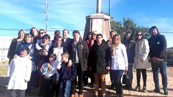 ACTO DÍA DE LA BANDERA  EN INTENDENTE ALVEAR