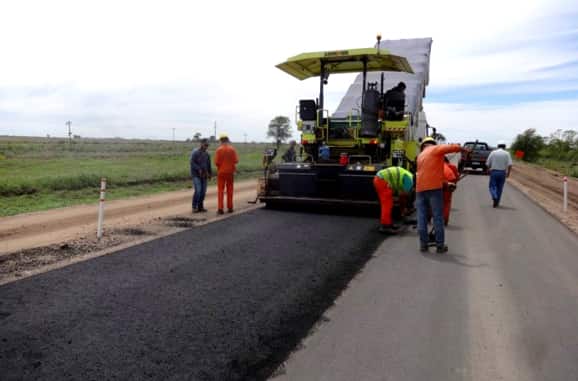 Repavimentan la Ruta Provincial N° 1:  La obra significa una inversión de casi 150 millones de pesos