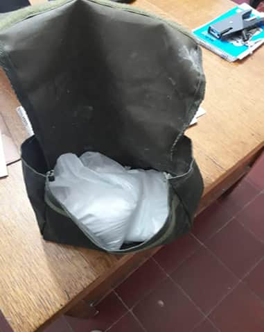 Secuestran droga en Speluzzi