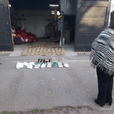 Quema de droga en el horno pirolítico de General Pico