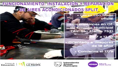 LLEGA A INT. ALVEAR EL “AULA TALLER MÓVIL” QUE DICTARÁ CURSO SOBRE REFRIGERACIÓN