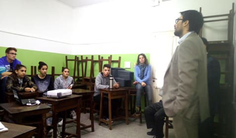 El programa “La Justicia va a la Escuela” estuvo en Hilario Lagos