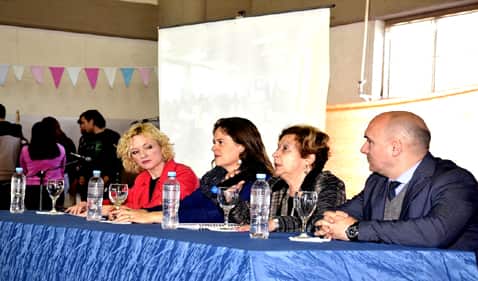 Estudiantes secundarios en «A participar se aprende participando»