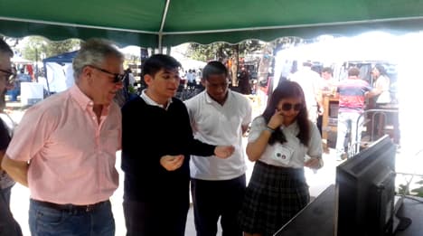 Comenzó la Expo-Emprender en Intendente Alvear