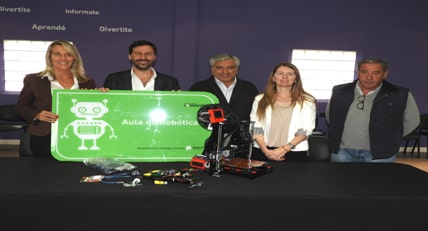 Aula de Robótica y Fabricación Digital en Punto Digital Villegas