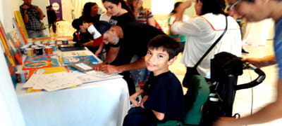 Intendente Alvear, Recibió la visita del Artista Plástico Mario Lange