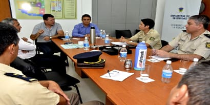 González convocó reunión para analizar situaciones delictivas 