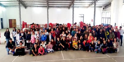 Encuentro de Cooperativas Escolares en Coronel Charlone