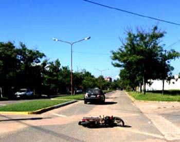 Accidente de tránsito en nuestra localidad