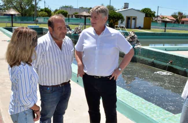 Ziliotto visitó las localidades de Sarah y Bernardo Larroudé
