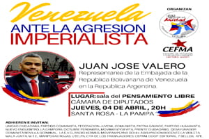 El gobierno de la República Bolivariana visitará nuestra provincia