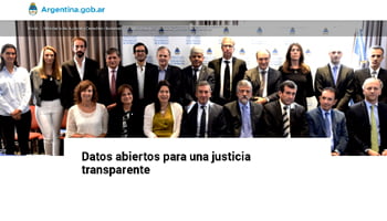 “Datos Abiertos de Justicia: buenas prácticas y desafíos pendientes”