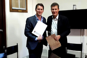 “EL INTENDENTE MUNICIPAL FIRMÓ CONVENIO MARCO CON EL RECTOR DE LA UNLPAM”