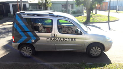 Migraciones de Nación en Intendente Alvear