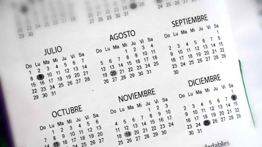 Feriados Nacionales 17 y 20 Junio