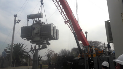 Realizaron trabajos de mejora eléctrica en Intendente Alvear