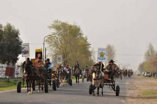 La Cabalgata en Rivadavia arriba a los 10 años