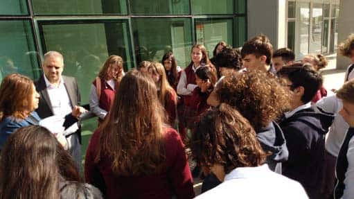 “EDUCACIÓN + JUSTICIA”: VISITA GUIADA DE ALUMNOS Y ENTREVISTAS CON OCHO FUNCIONARIOS