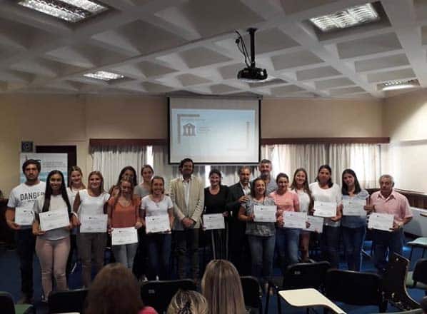 Entrega de diplomas en la Universidad