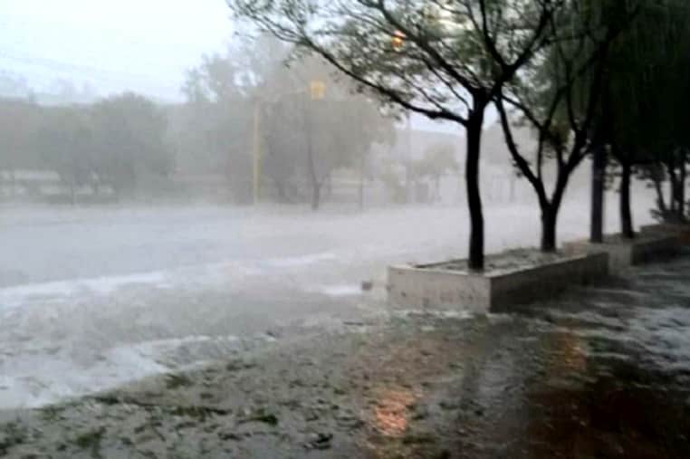 La Policía de la provincia  a través de Dirección de Comunicaciones informó los registros de lluvia