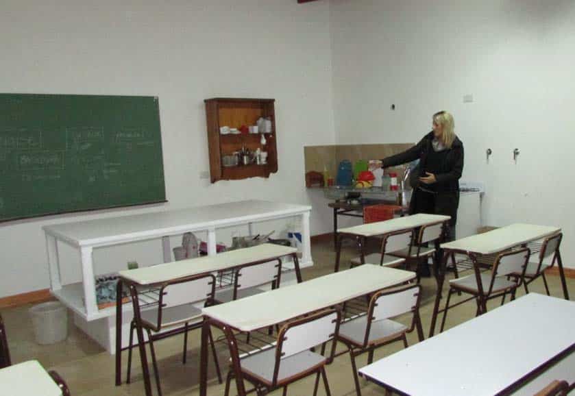 Gral. Villegas, Centro de Formación Laboral: Charlas Informativas e Inicio de Cursos