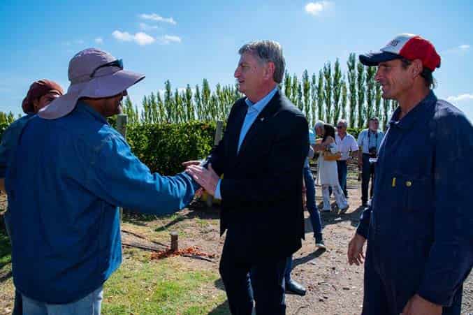 Ziliotto destacó la potencialidad de la vitivinicultura y el turismo