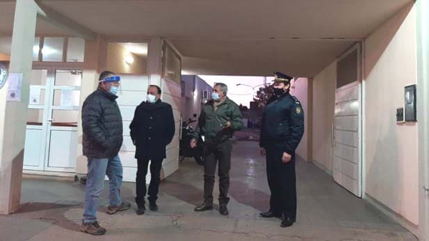 Seguridad se reunió con el intendente de Macachín para acordar asistencia y presencia policial