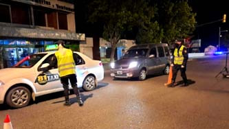 Seguridad desplegó controles de alcoholemia en varios puntos de la Provincia